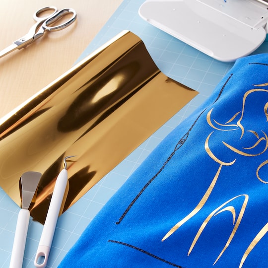 8 Pack: Siser® Metal Heat Transfer Vinyl, Gold